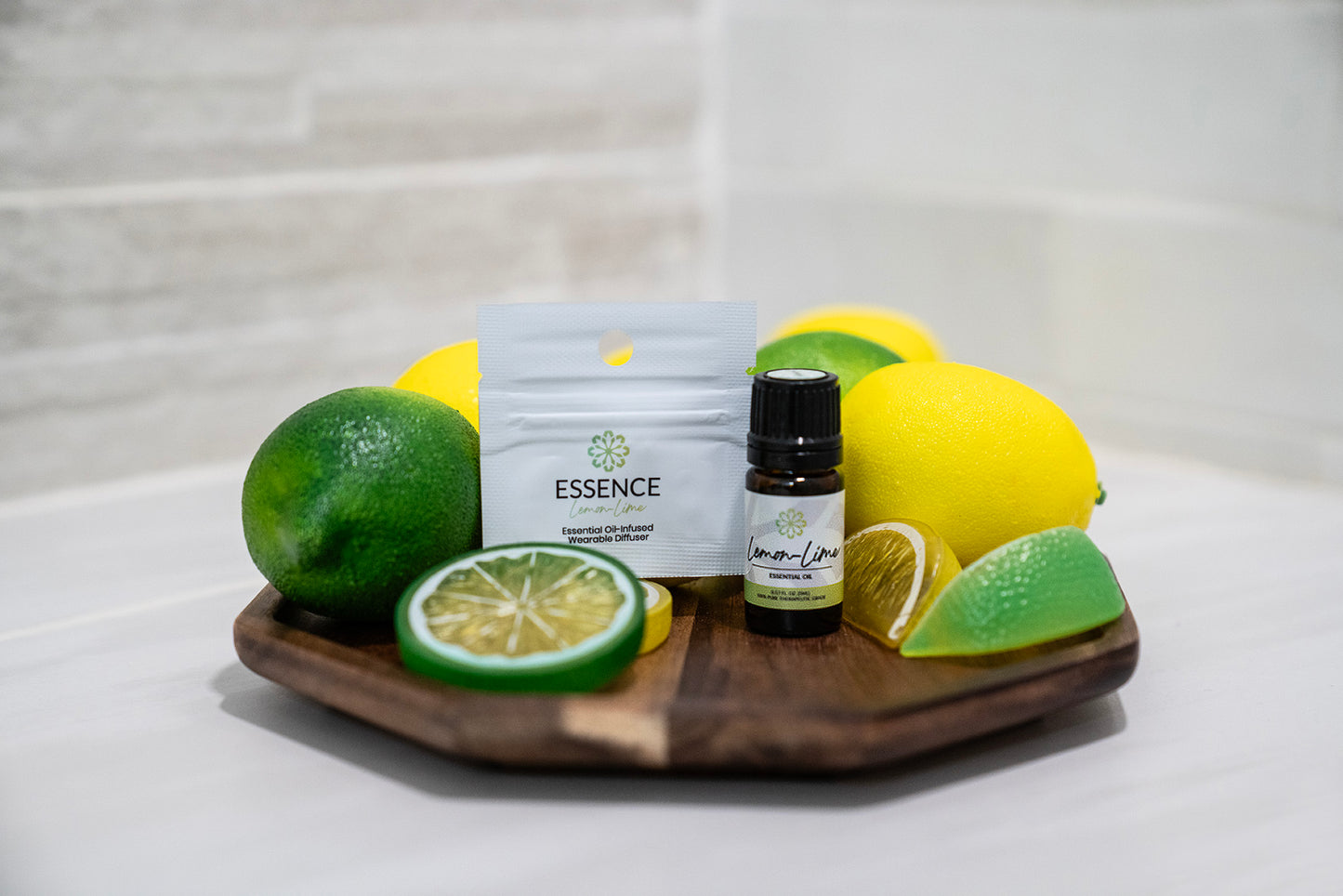 Lemon-Lime Essential Oil 5mL - Pure, Therapeutic Grade for Natural Cleansing & Uplift