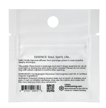 Lemongrass Scent - Single Ring