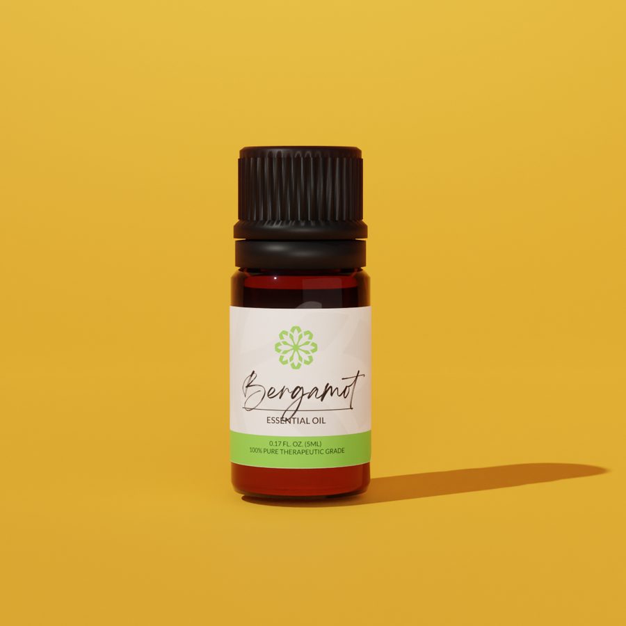 Bergamot Essential Oil 5mL - Pure, Therapeutic Grade Citrus Aromatherapy