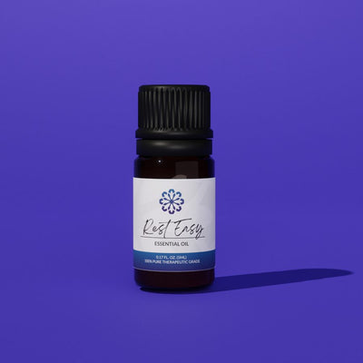 Rest Easy Essential Oil Blend 5 mL – Key to Serenity and Peaceful Nights!