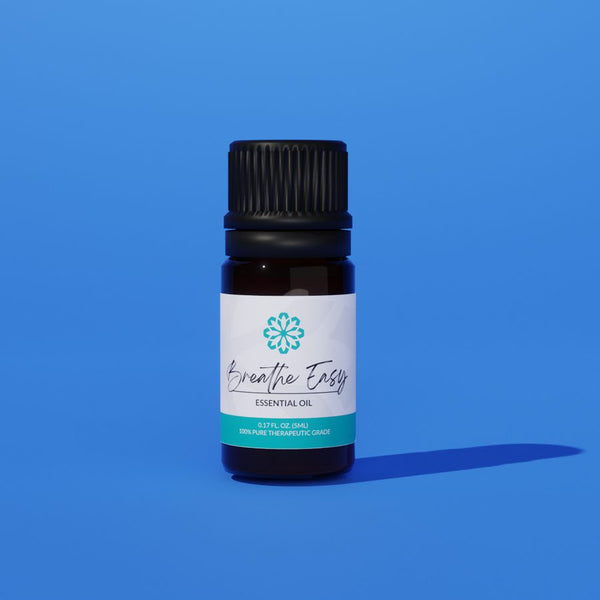 Breathe Easy Blend Essential Oil 5mL - Pure & Therapeutic for Allergy & Cold Relief