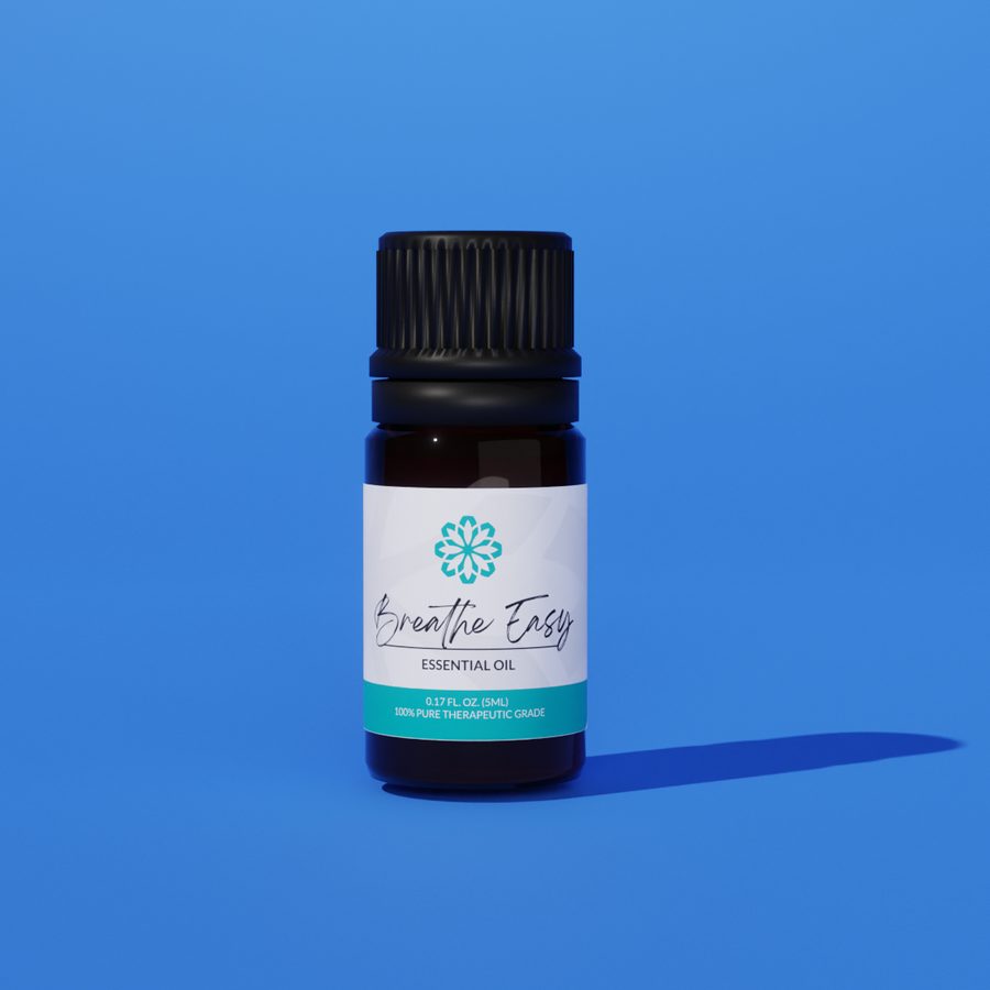 Breathe Easy Blend Essential Oil 5mL - Pure & Therapeutic for Allergy & Cold Relief