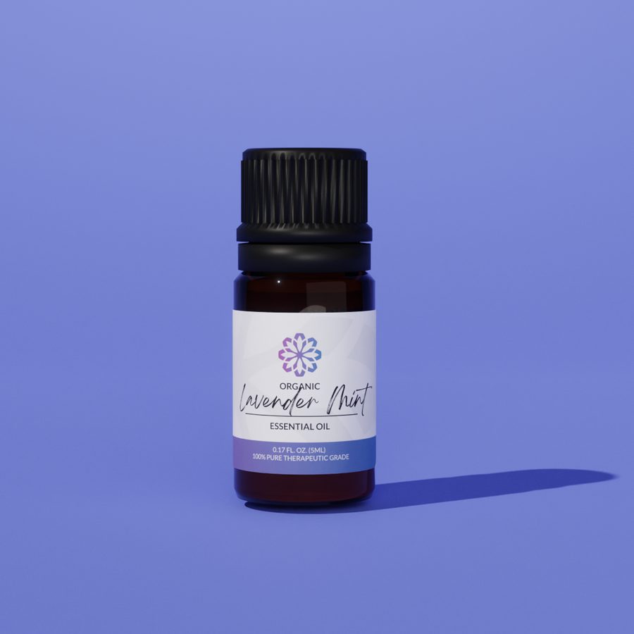 Lavender Mint Essential Oil – 5 mL Bottle Soothing Relaxation Meets Refreshing Vitality