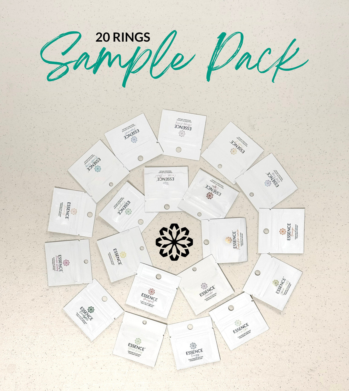 a circle of essence scent rings