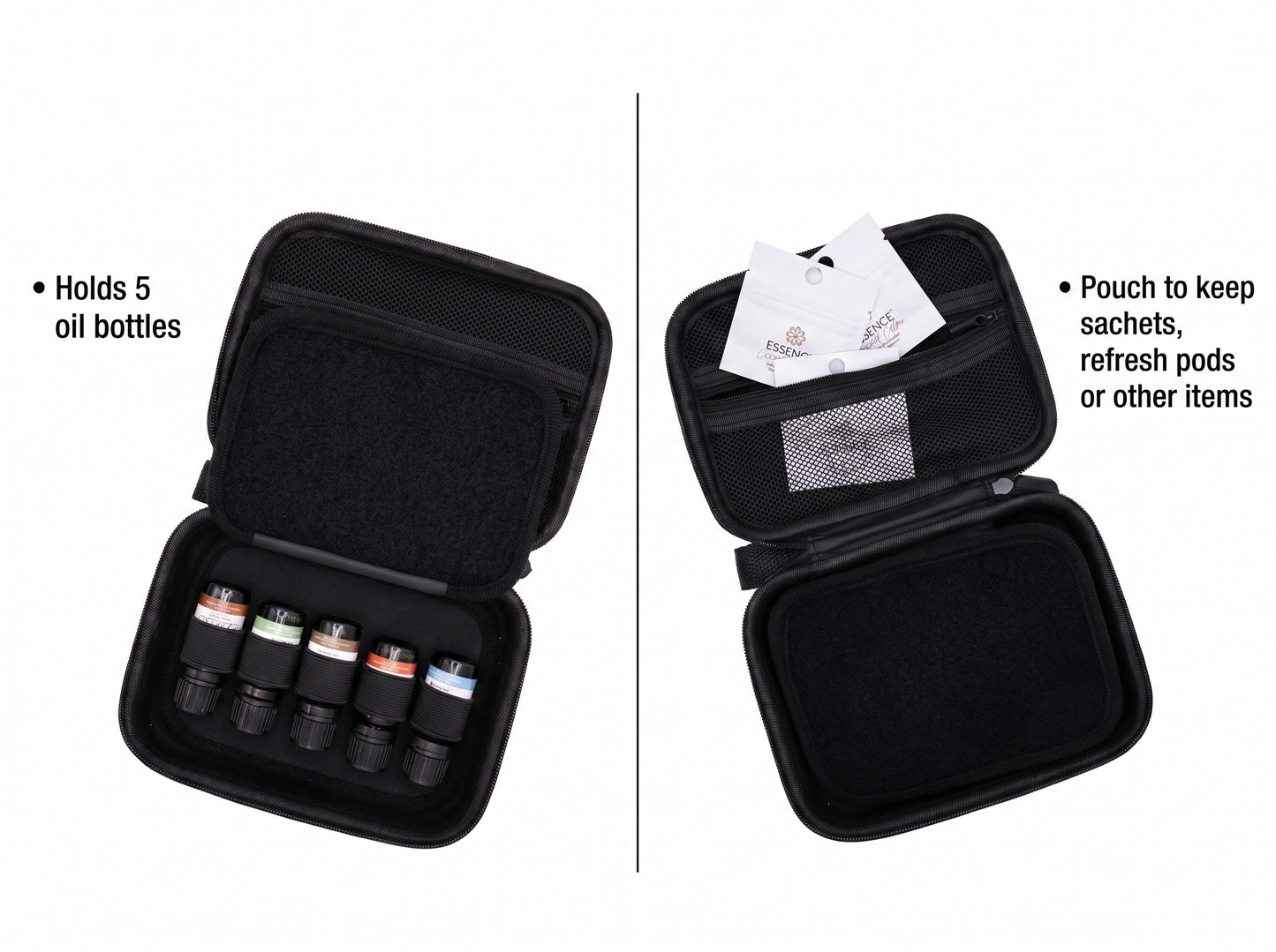 Travel Oil & Ring Carrying Case