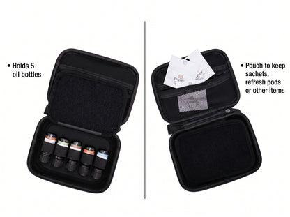 Travel Oil & Ring Carrying Case