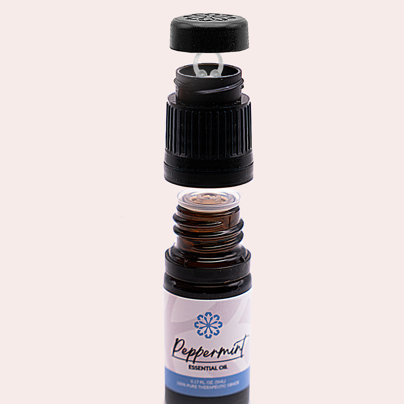 Essence Essential Oil Bottle Top with Built-In Soaking Bay