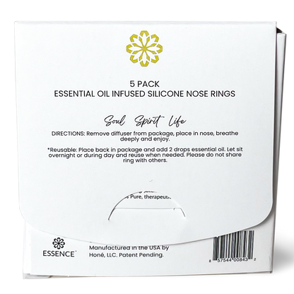 Starter Kit Nasal Diffuser Rings Back