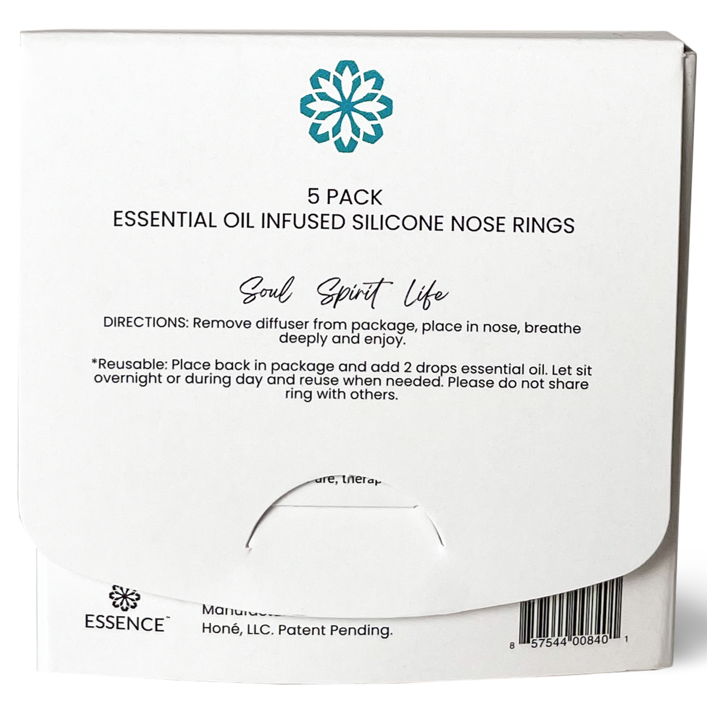 Respiratory Blend Bundle Nasal Diffusers Back