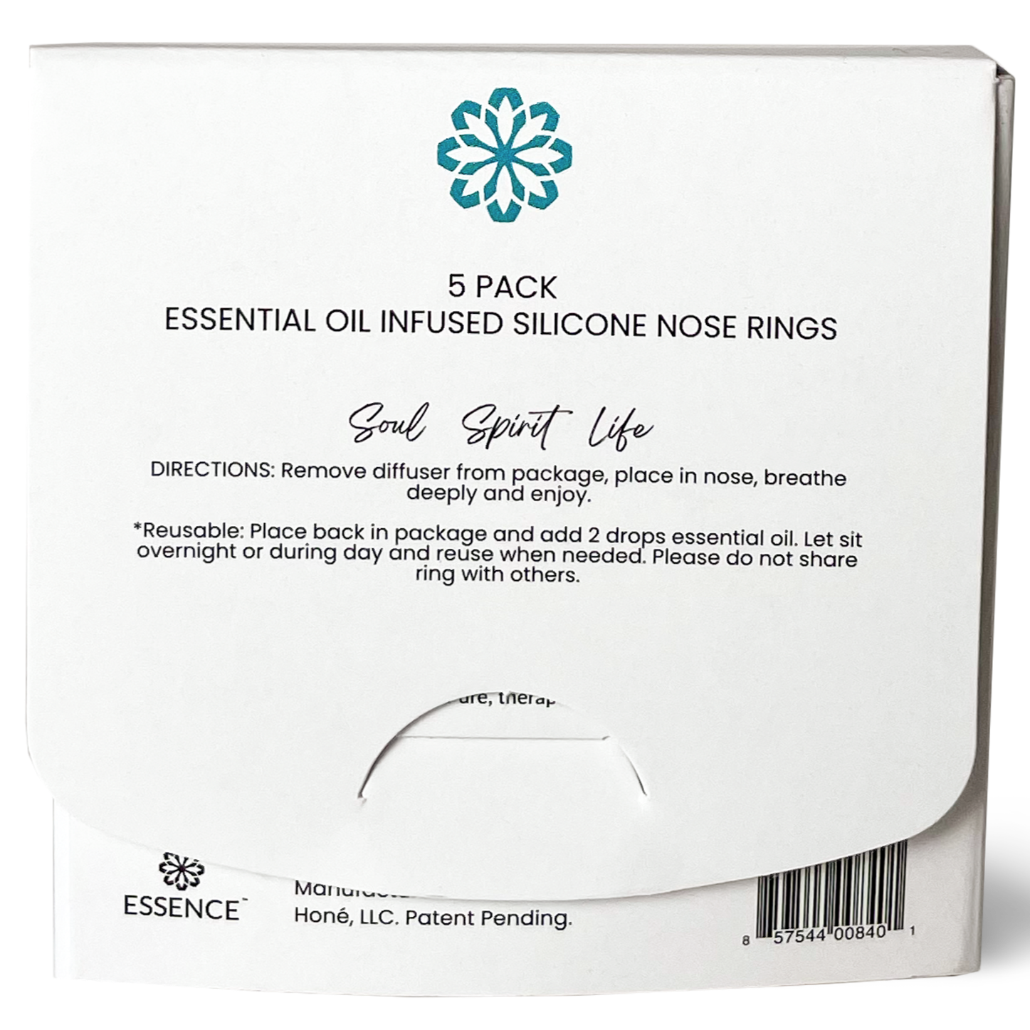 Respiratory Blend Bundle Nasal Diffusers Back