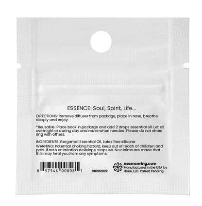 Bergamot Scent - Single Ring