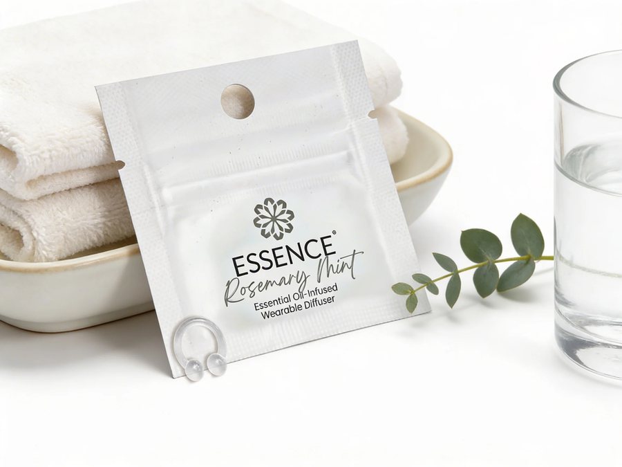 essence sachet with towels