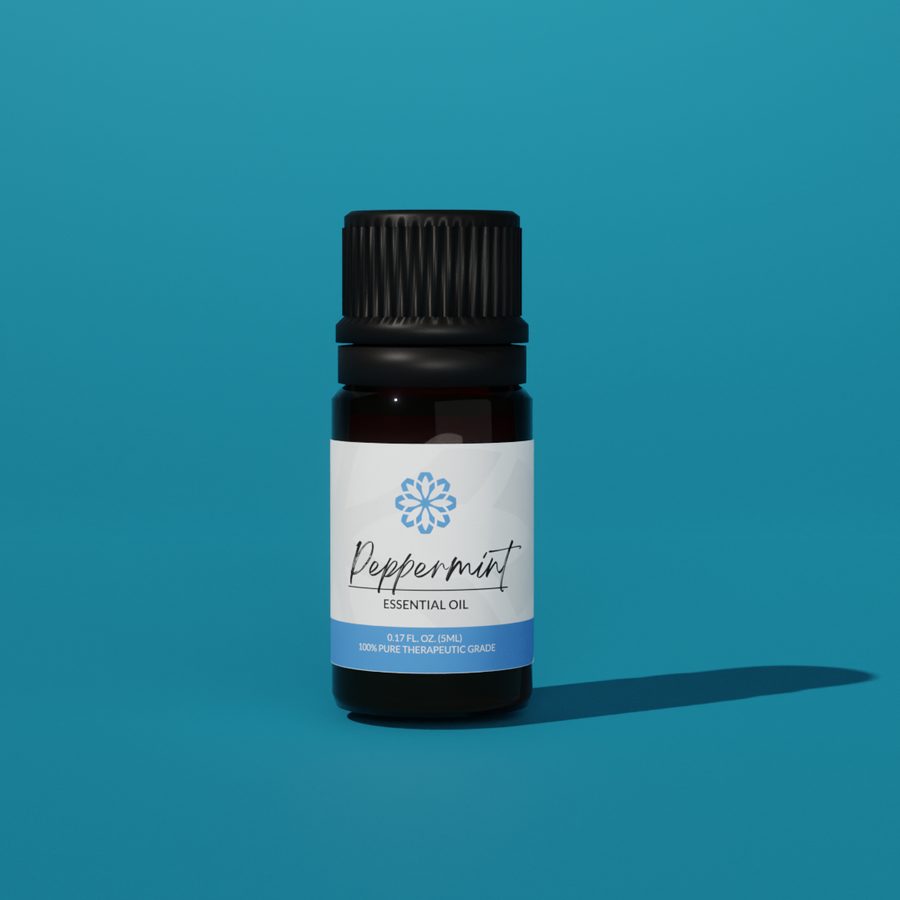 peppermint oil bottle